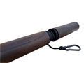 Smoked Oak Wrist Roller with Rope and Carabiner 1.89" (4.8 cm) Diameter (Copy)